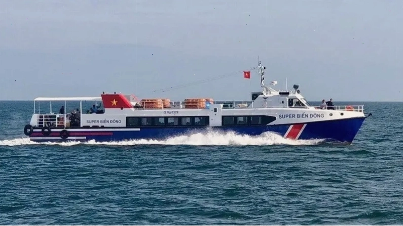 Cảnh quan Cảng Sa Kỳ nhìn từ xa