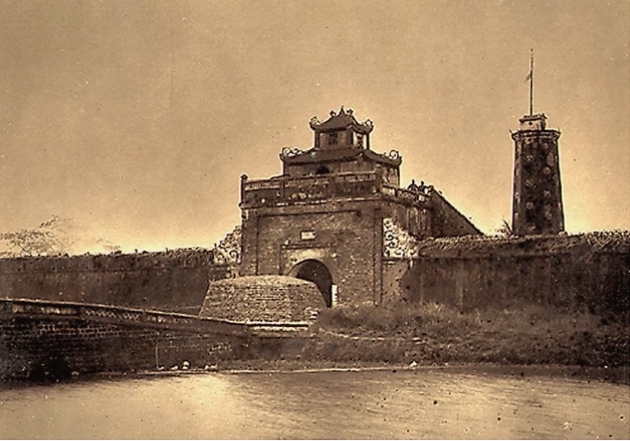 Cảnh quan làng quê thanh bình ở Bắc Ninh