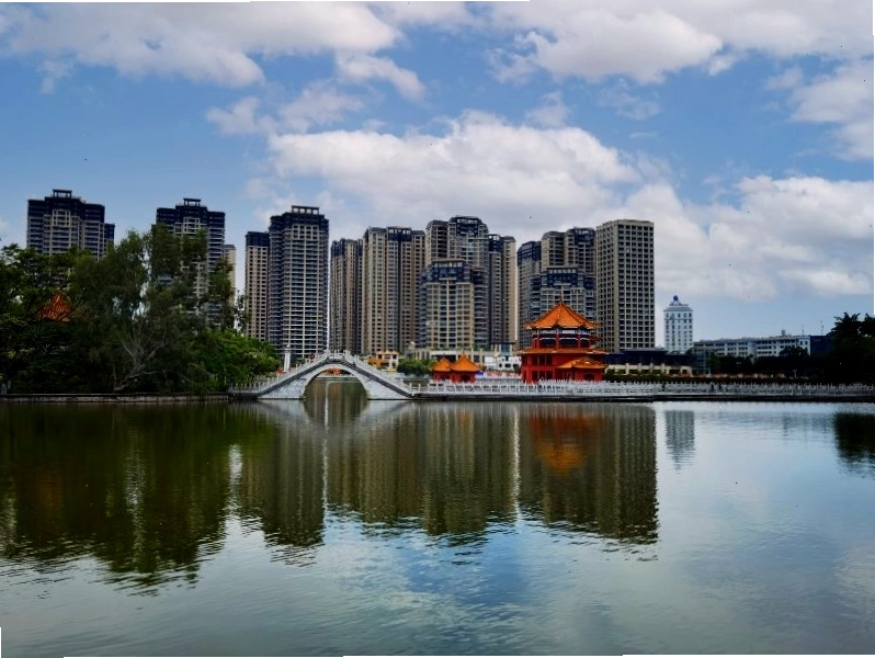 Cảnh quan Mông Tự vào mùa thu