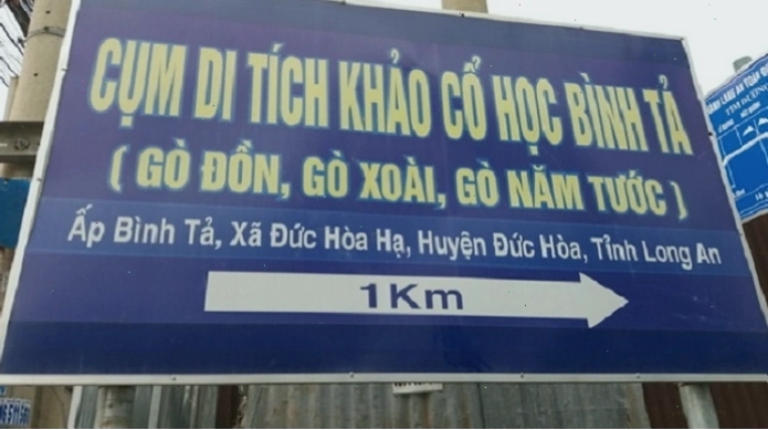 Cảnh quan nông nghiệp tại huyện Đức Huệ, Long An