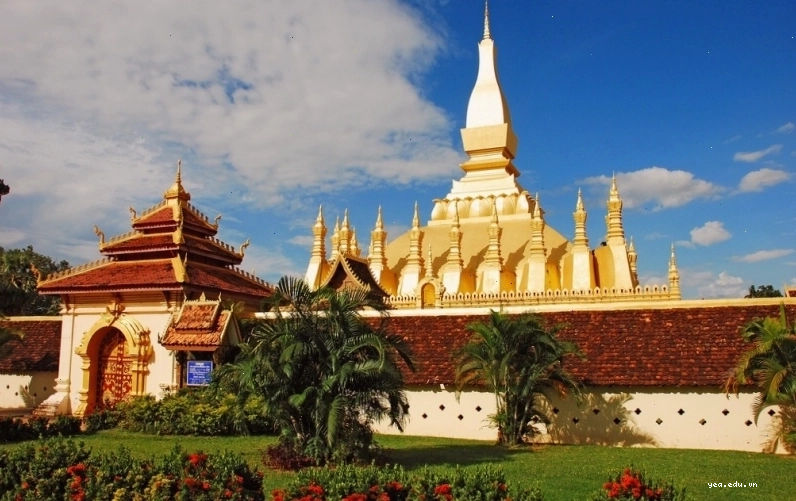 Cảnh quan sông Mekong thơ mộng tại Lào