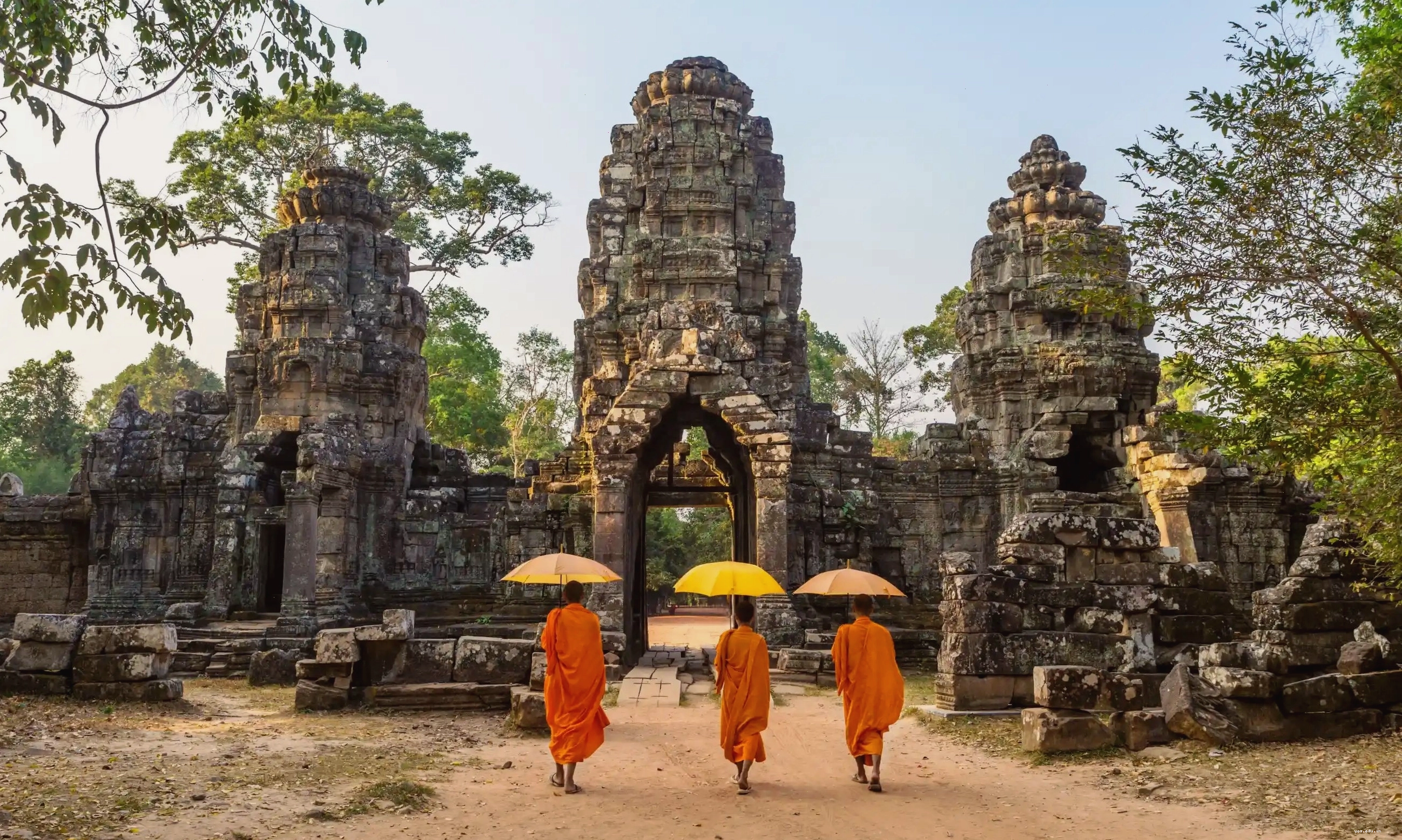 Cảnh quan sông ngòi và Biển Hồ Tonle Sap ở Campuchia