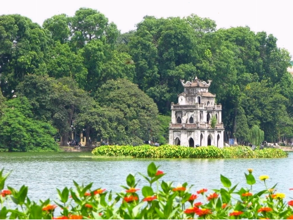 Cảnh quan thành phố nhìn từ trên cao