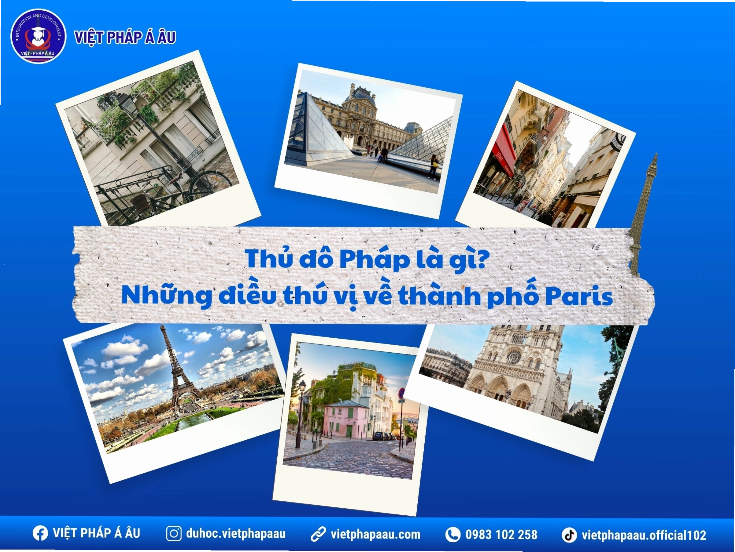 Cảnh quan thành phố Paris bên sông Seine thơ mộng