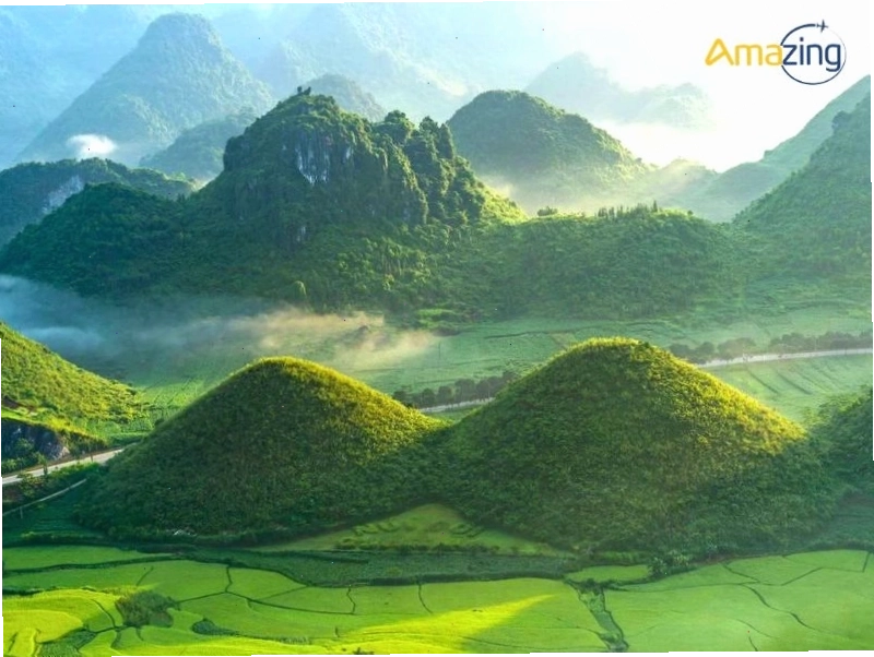 Cảnh quan thiên nhiên hùng vĩ tại Bắc Hà