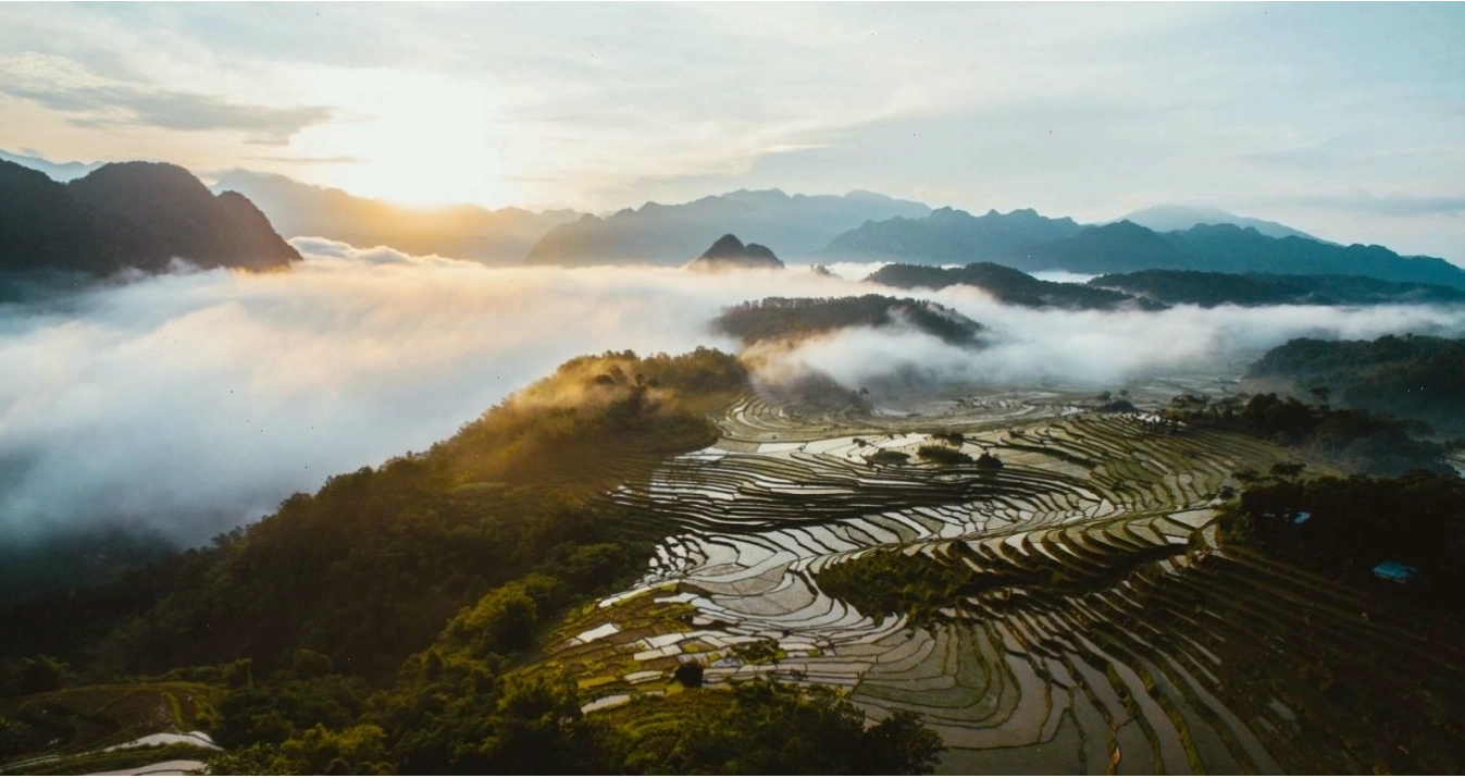 Cảnh quan thiên nhiên hùng vĩ tại Pù Luông Thanh Hóa