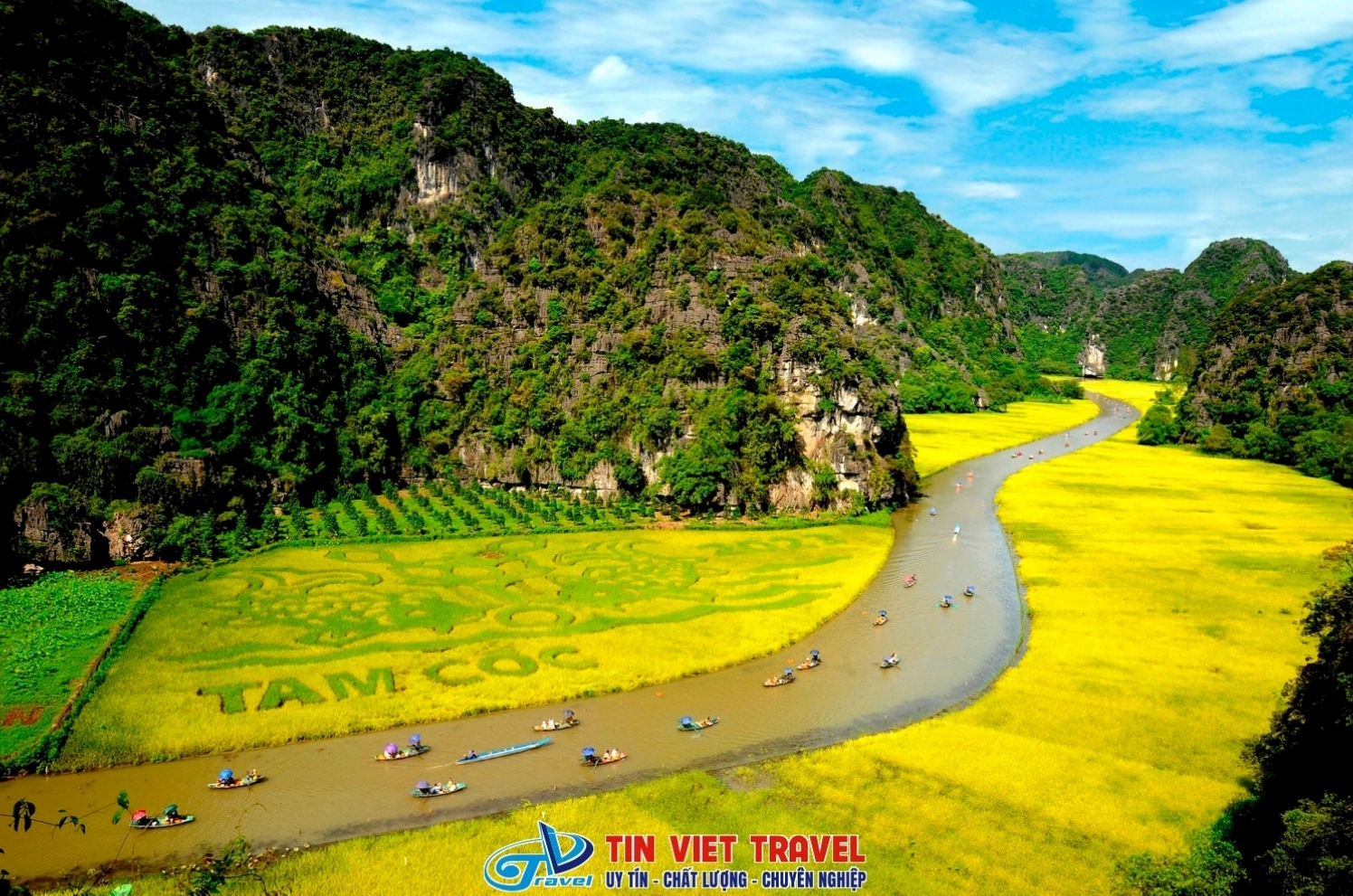 Cảnh quan thiên nhiên hùng vĩ tại Tràng An