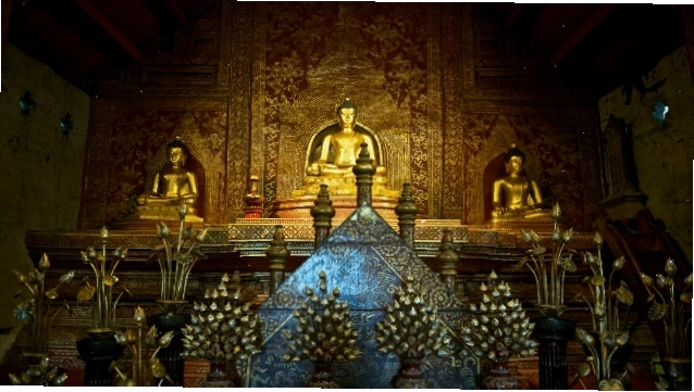 Cảnh quan thiên nhiên thanh bình tại Attapeu