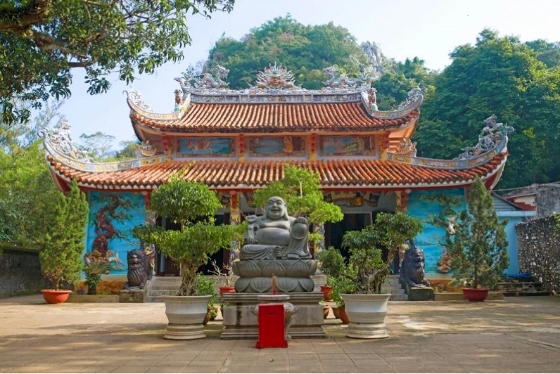 Cảnh quan thiên nhiên thanh bình tại Ngũ Hành Sơn