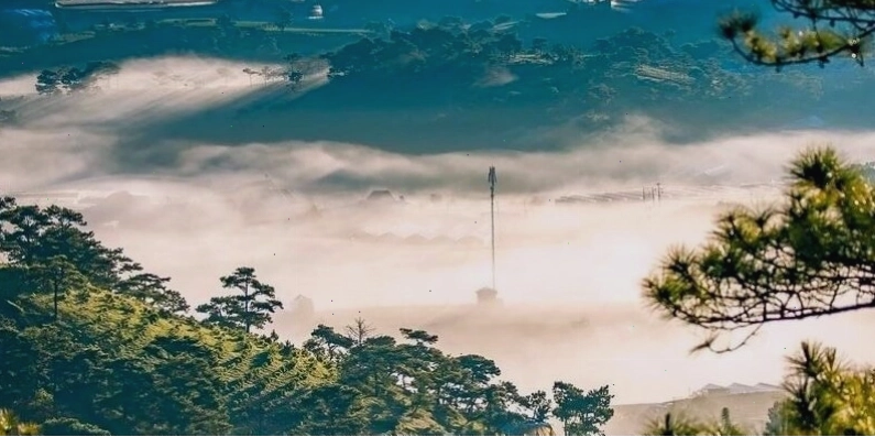 Cảnh quan thiên nhiên tươi đẹp của Đà Lạt