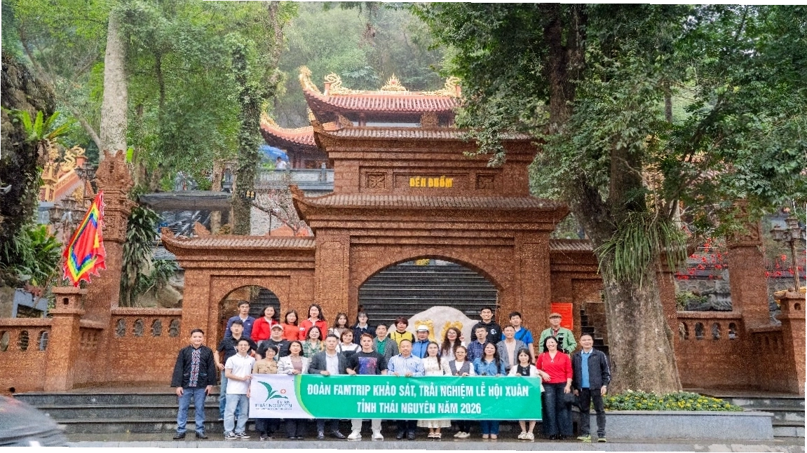 Cảnh quan thiên nhiên tươi đẹp của Thái Nguyên