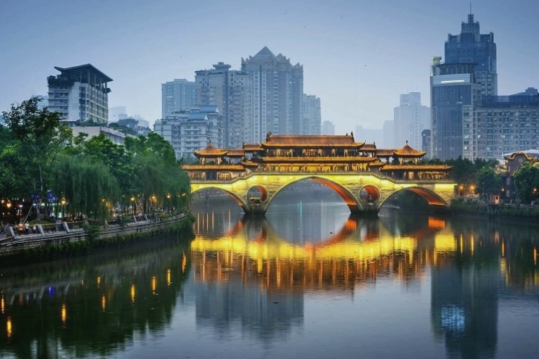Cảnh quan thiên nhiên tươi đẹp của Tứ Xuyên