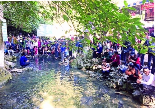Cảnh quan thiên nhiên tươi đẹp tại Cẩm Thủy, Thanh Hóa