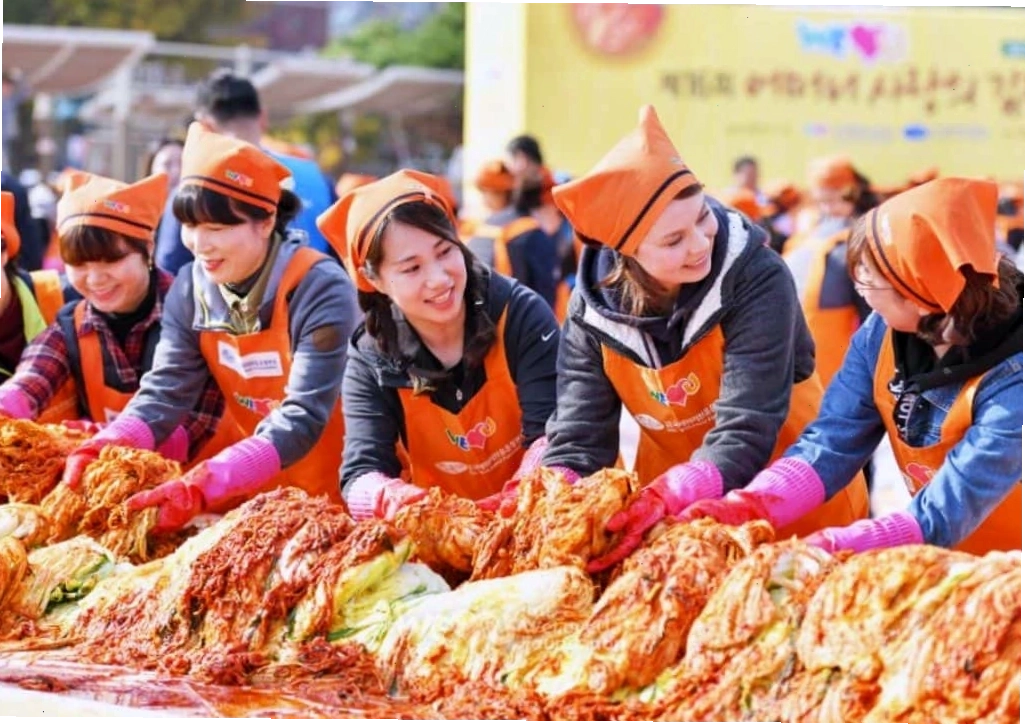 Cảnh sắc mùa thu Hàn Quốc tháng 11