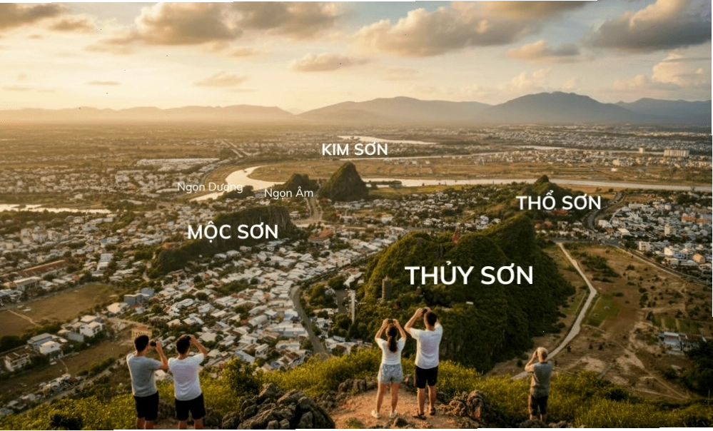 Cảnh sắc thiên nhiên hùng vĩ trên núi Thủy Sơn