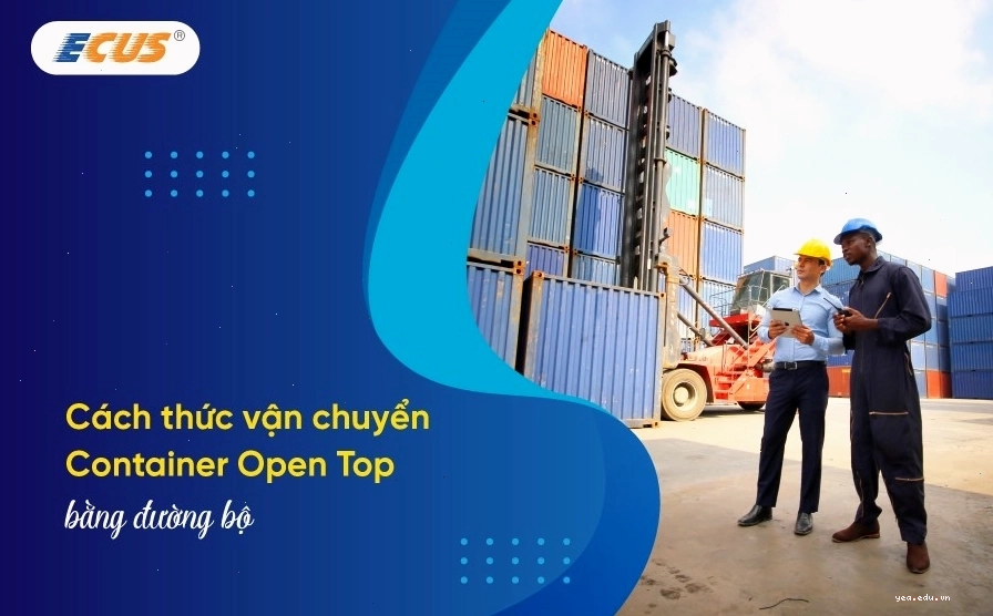 Cấu trúc và các bộ phận của container mở nóc