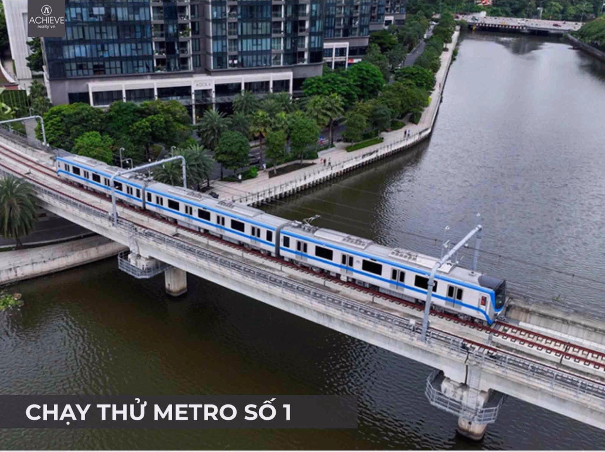 Chạy thử nghiệm tàu điện ngầm Metro Bến Thành - Suối Tiên