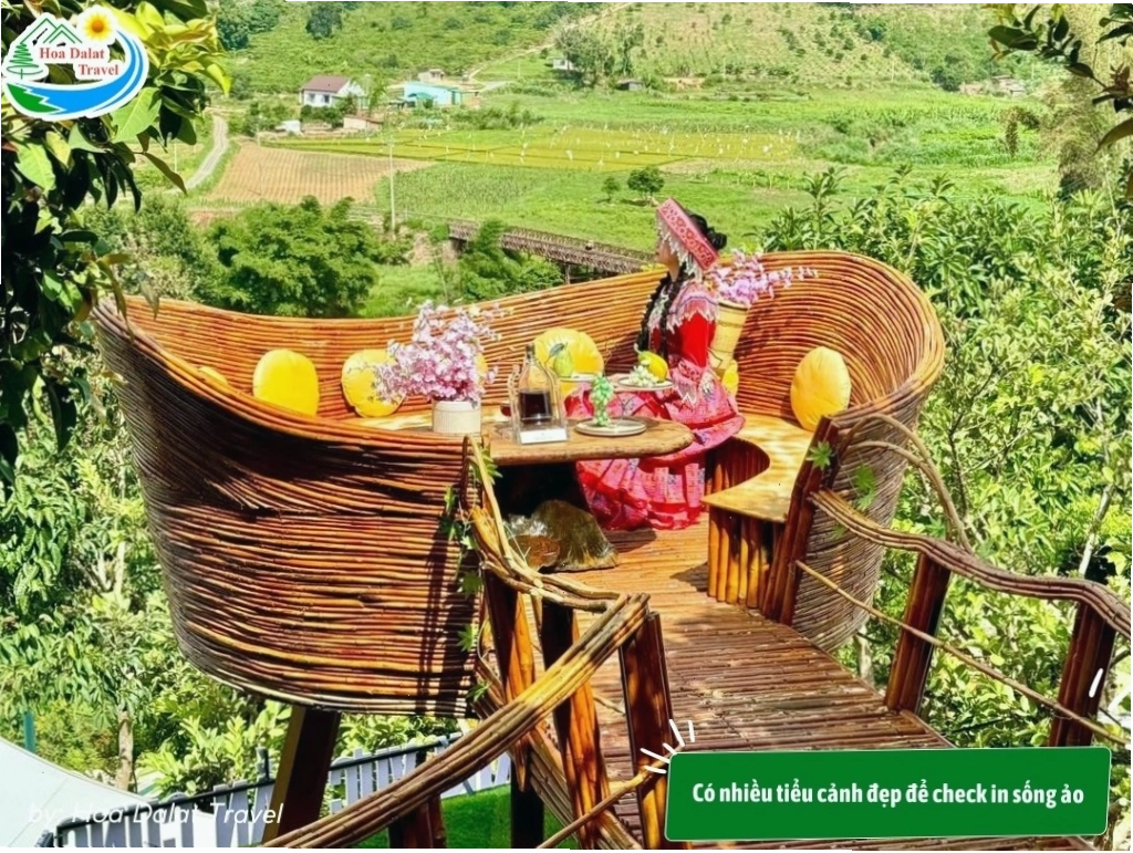 Check in tiểu cảnh đẹp tại khu du lịch Thúy Thuận