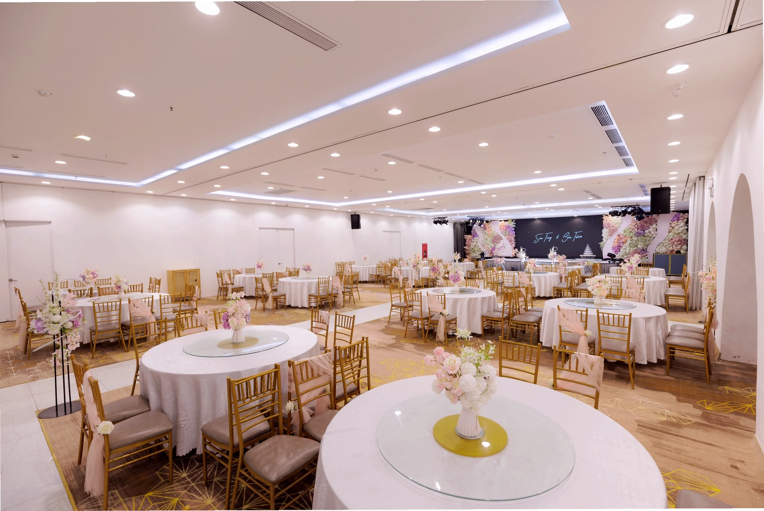 Chi tiết trang trí nội thất tại Trống Đồng Palace Nam Định
