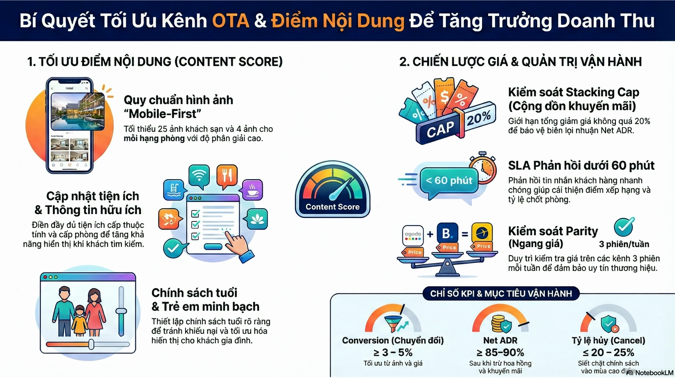 Chiến lược giá linh hoạt trên các kênh OTA