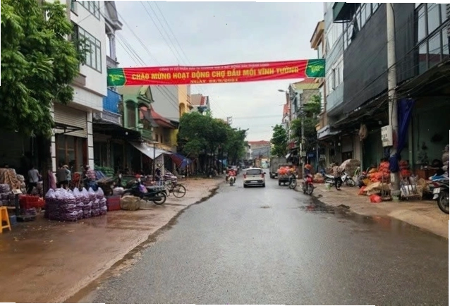 Chợ Đầu mối Vĩnh Tường thị trấn Thổ Tang