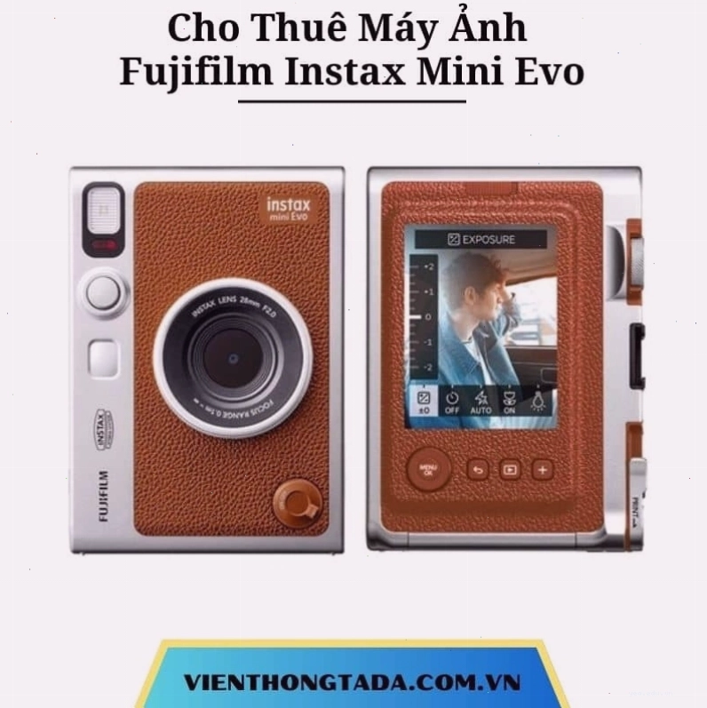 Cho thuê máy ảnh chính hãng giá rẻ tại nhiều thành phố