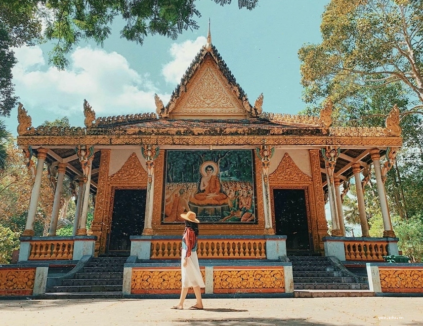 Chùa Dơi Sóc Trăng với kiến trúc độc đáo