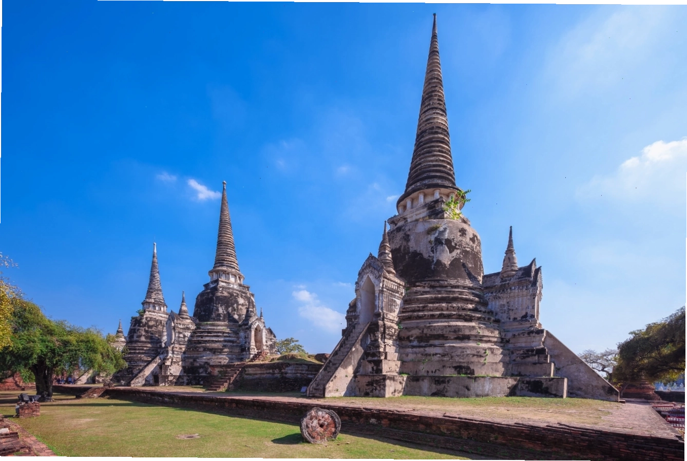 Chùa Wat Phra Si Sanphet tại Ayutthaya, Thái Lan