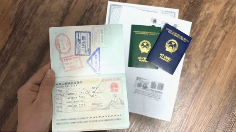 Chuẩn bị hồ sơ xin visa Trung Quốc