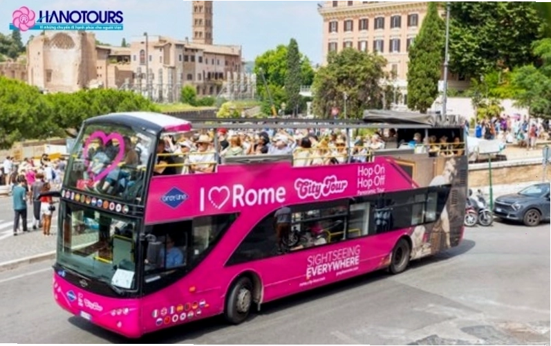 Chuyến bay đến Ý bắt đầu hành trình khám phá Rome