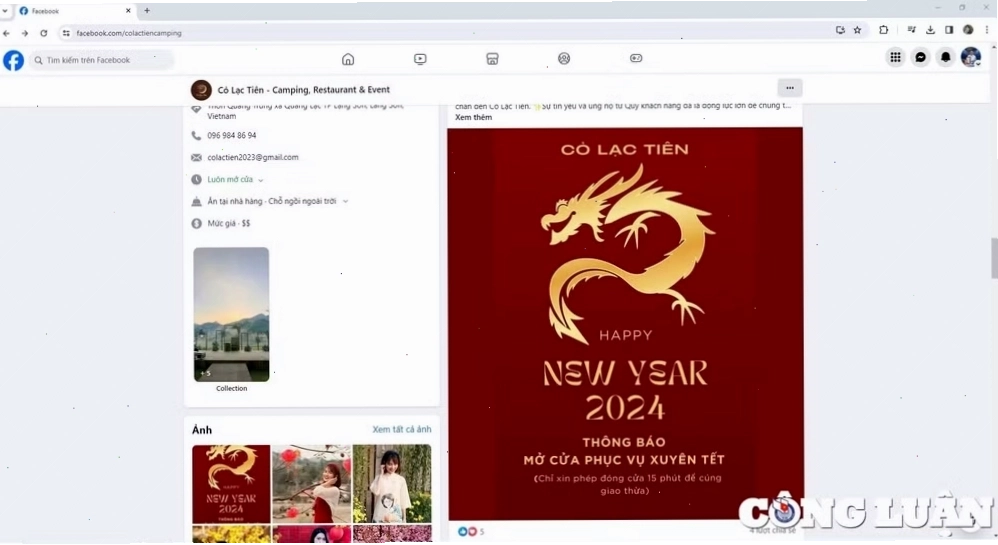 Cỏ Lạc Tiên Lạng Sơn bị xử phạt nhưng chưa khắc phục