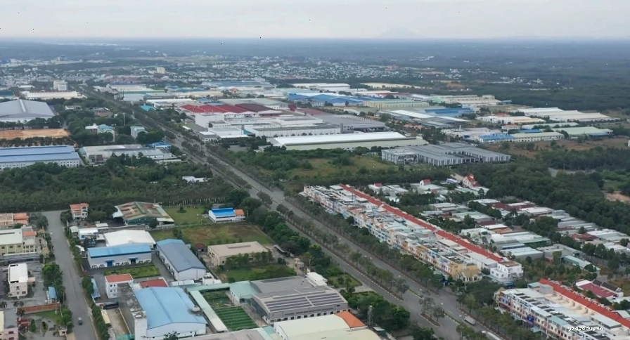 Cơ sở hạ tầng hiện đại và tiện ích đầy đủ tại KCN Mỹ Phước 1