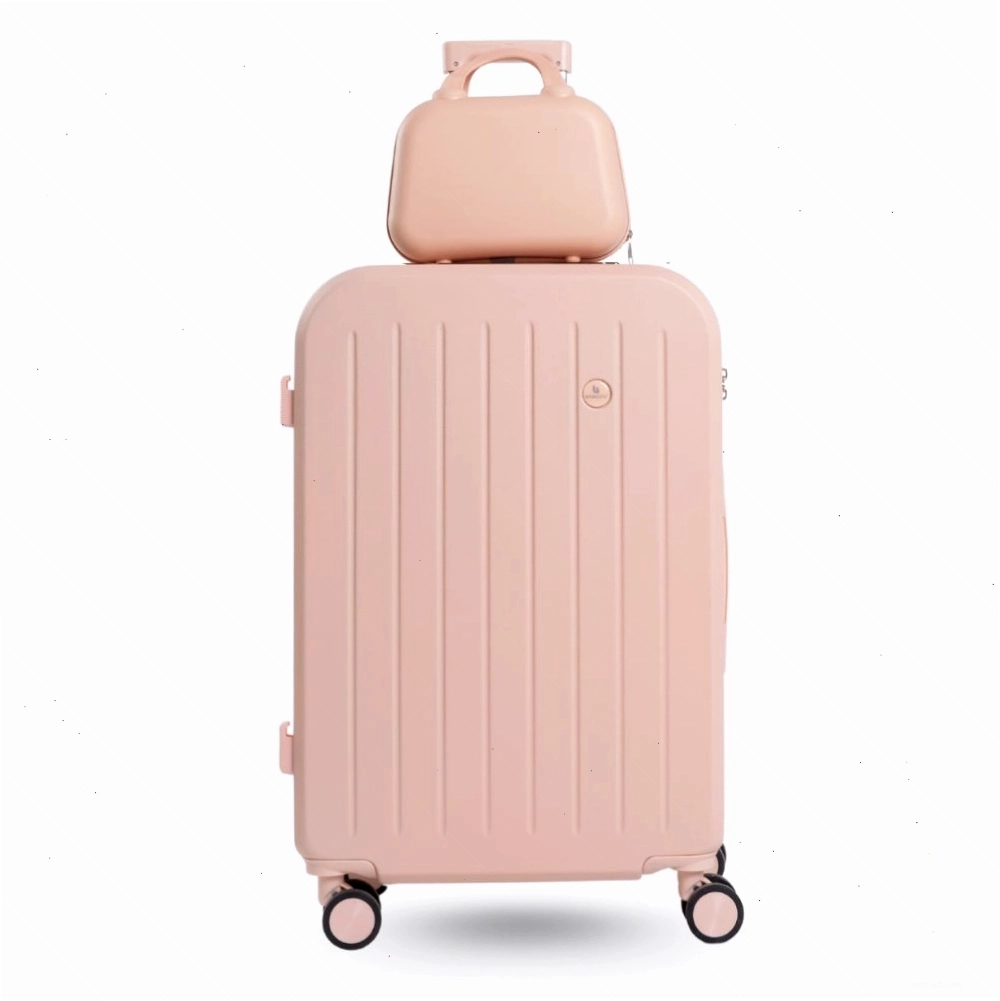 Combo Vali Khóa Kéo Bamozo 8812 Size 24A Inch (Cốp Vali 14 Inch)