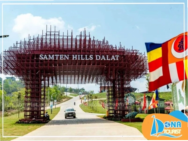 Cổng Samten Hills Đà Lạt