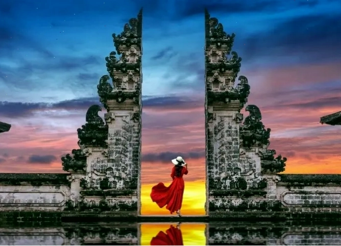 Cổng trời Bali với khung cảnh thiên nhiên bao la