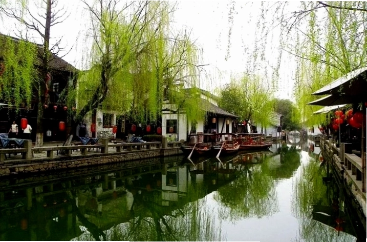 Công viên Hongmei Thường Châu với kiến trúc cổ kính