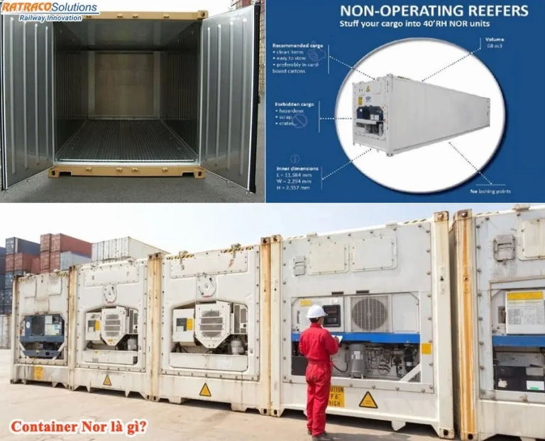 Container NOR là gì? Giải pháp tối ưu cho vận tải quốc tế