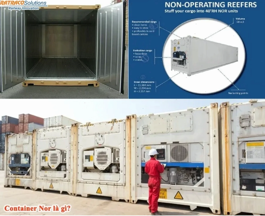 Container NOR là giải pháp hiệu quả