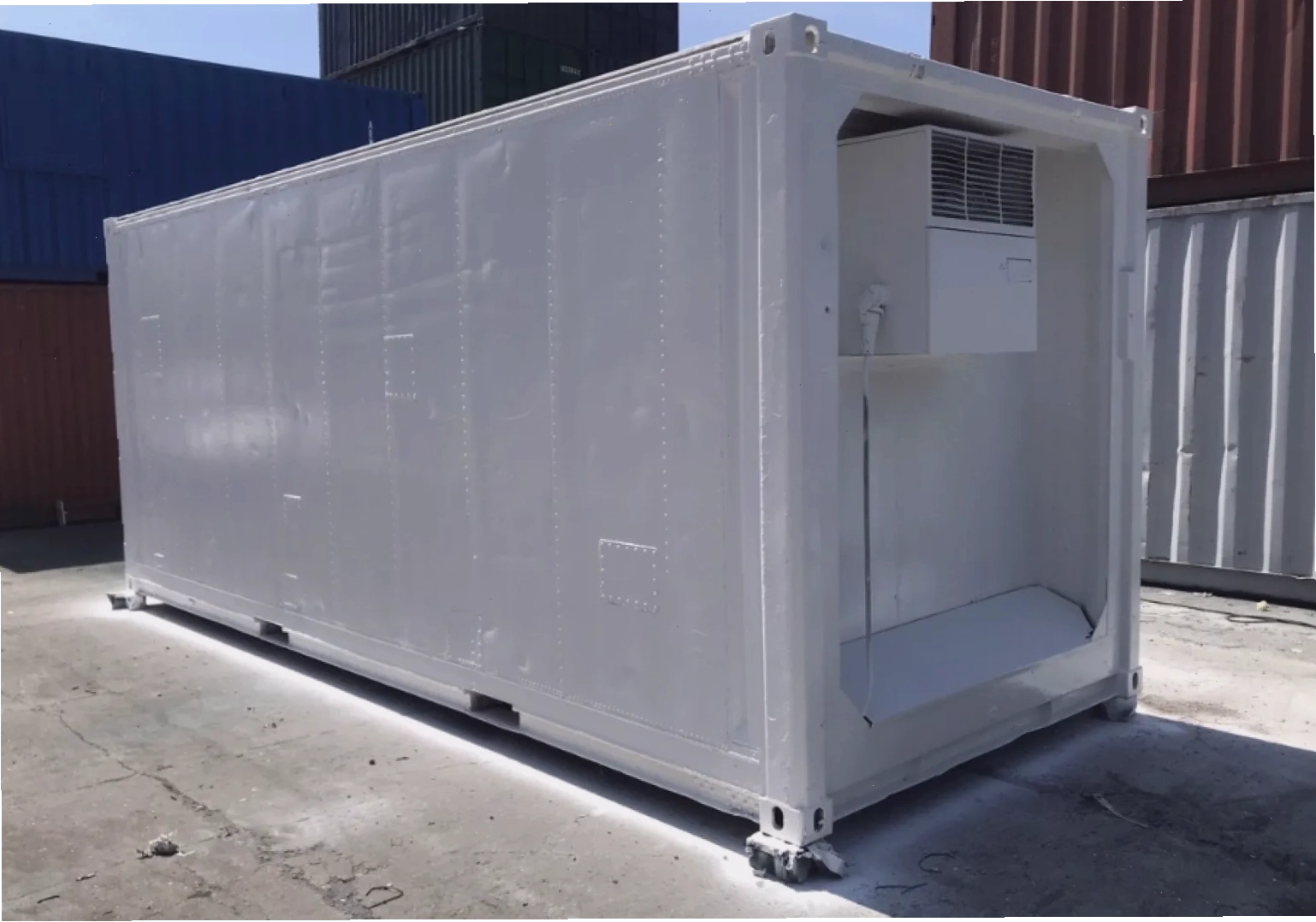 Container NOR trong ngành logistics