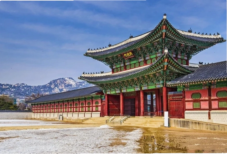 Cung điện Gyeongbokgung kiến trúc cổ điển Hàn Quốc