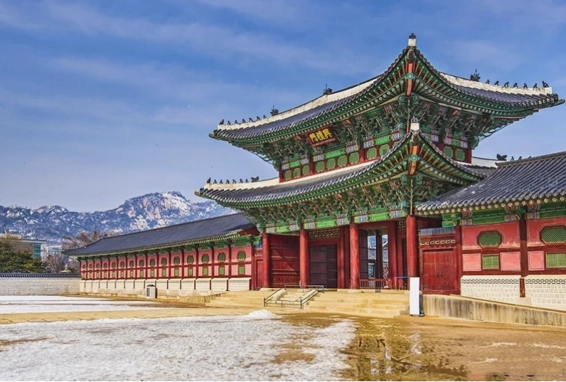 Cung điện Gyeongbokgung với kiến trúc cổ điển độc đáo
