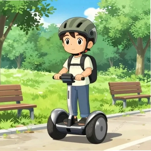 Cựu Tổng thống George W. Bush thử lái xe Segway