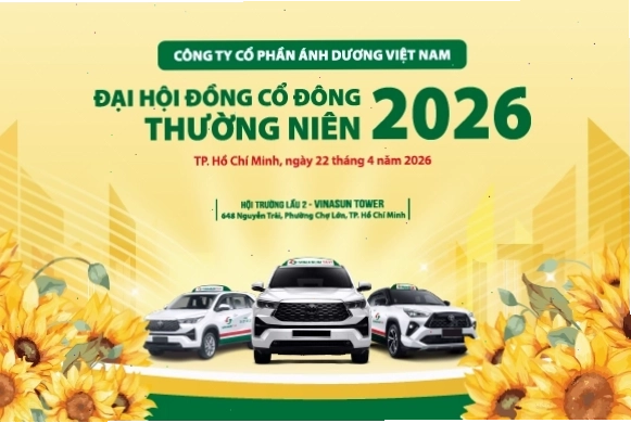 Đại hội đồng cổ đông thường niên 2026 Vinasun Corp.