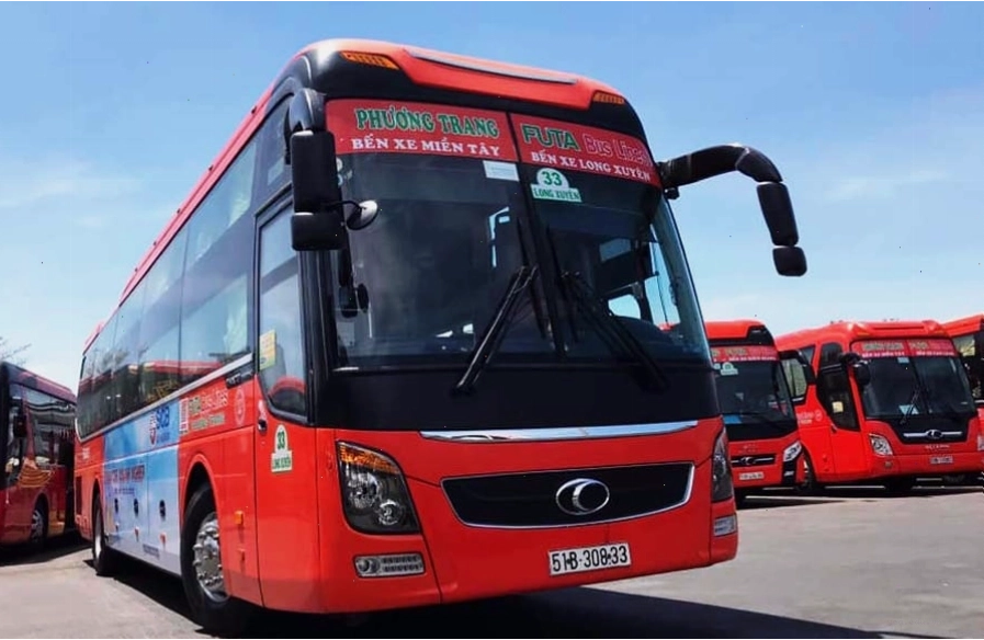 Địa chỉ và số điện thoại xe Phương Trang Long Xuyên - An Giang