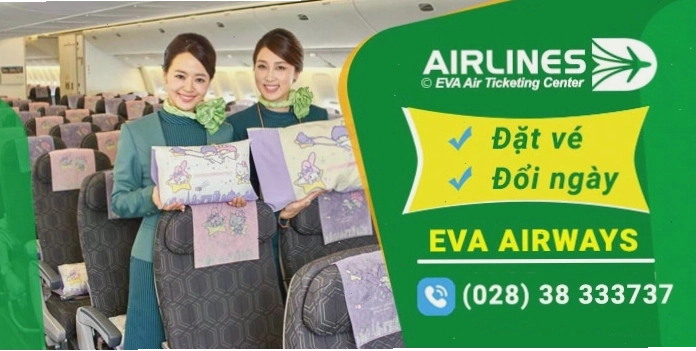 Dịch vụ đặt vé máy bay Eva Air tại đại lý ủy quyền TPHCM
