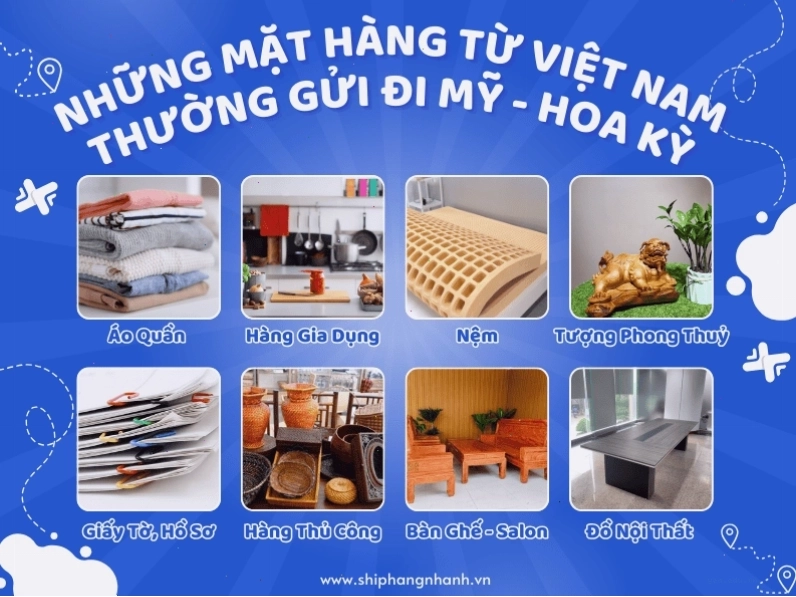 Dịch vụ gửi hàng đi Mỹ uy tín và chuyên nghiệp