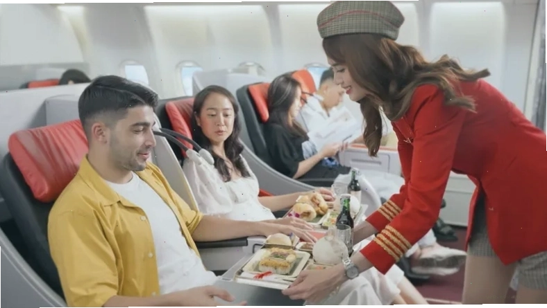 Dịch vụ trên máy bay hạng vé SkyBoss của VietJet