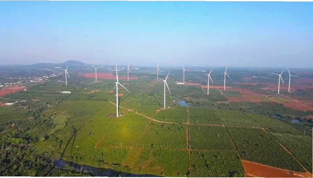 Điện gió Xã Bàu Cạn, Gia Lai
