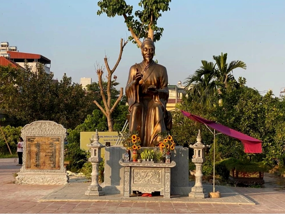 Đình làng Thanh Am là nơi người dân tôn thờ Trạng Trình Nguyễn Bỉnh Khiêm