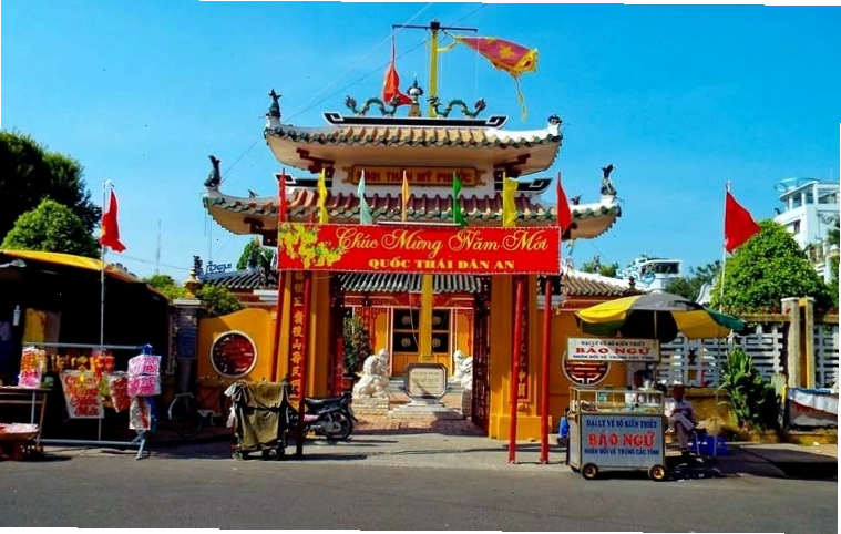 Đình Mỹ Phước với kiến trúc cổ kính và uy nghiêm